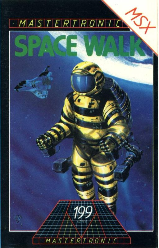 Space Walk box art for MSX